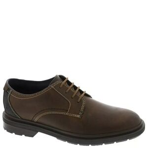 Clarks Burchill Derby Men's Oxford Beeswax Leather Size 7.5